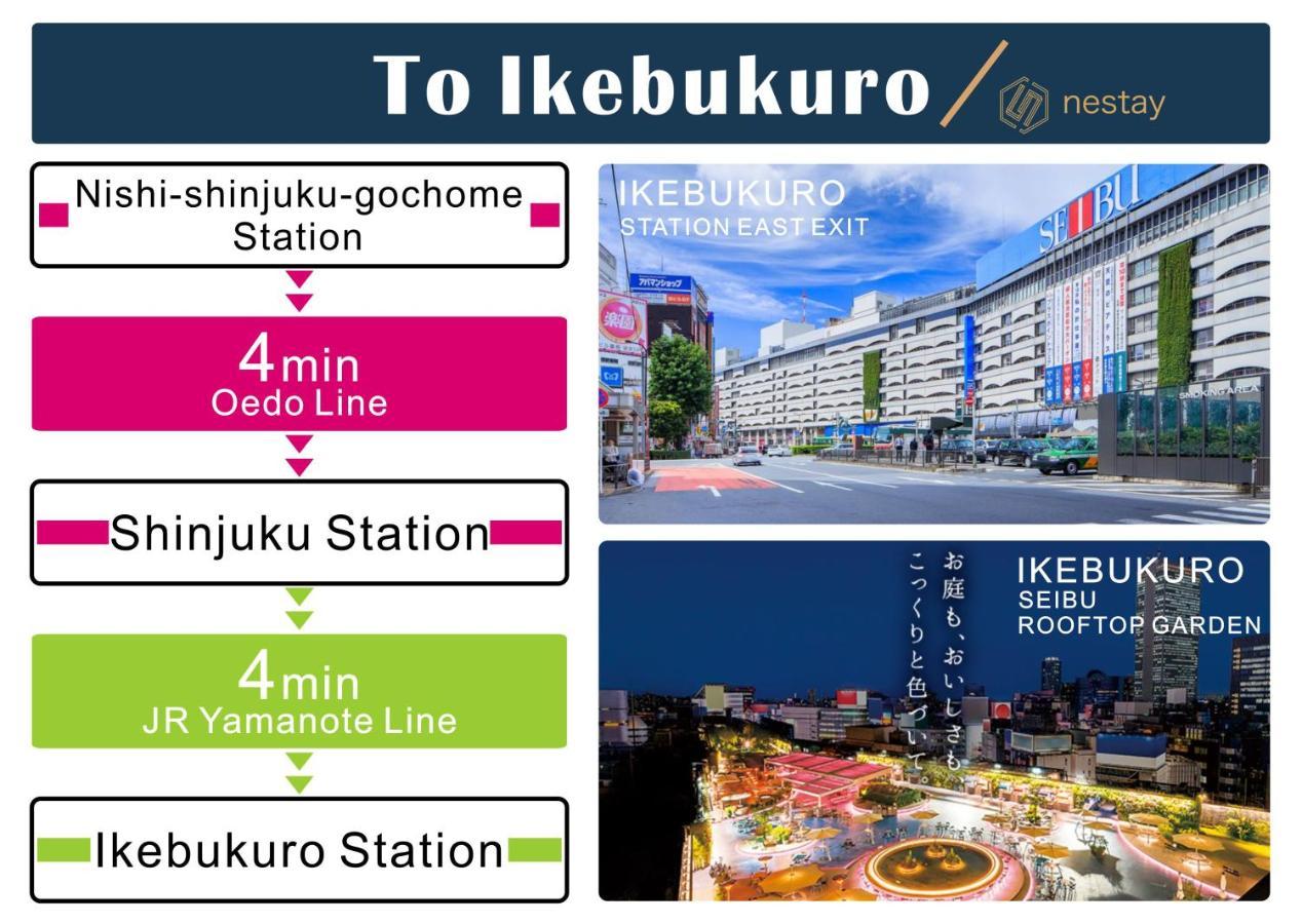 Nestay Villa Tokyo Shinjuku Eksteriør bilde