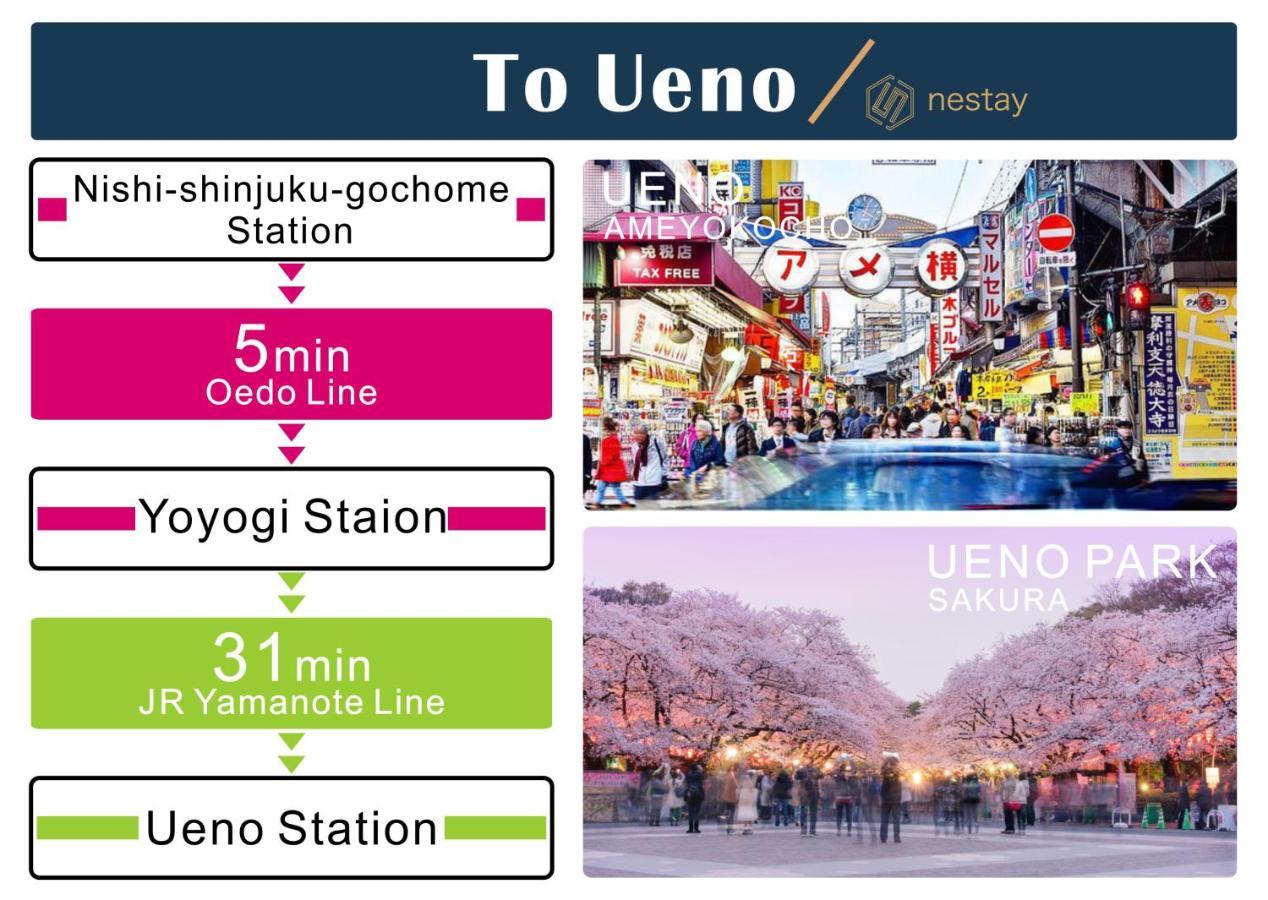 Nestay Villa Tokyo Shinjuku Eksteriør bilde