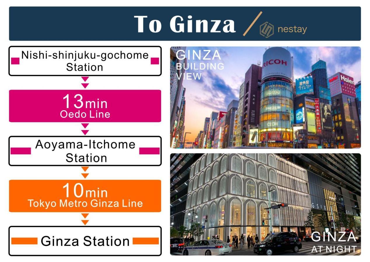 Nestay Villa Tokyo Shinjuku Eksteriør bilde