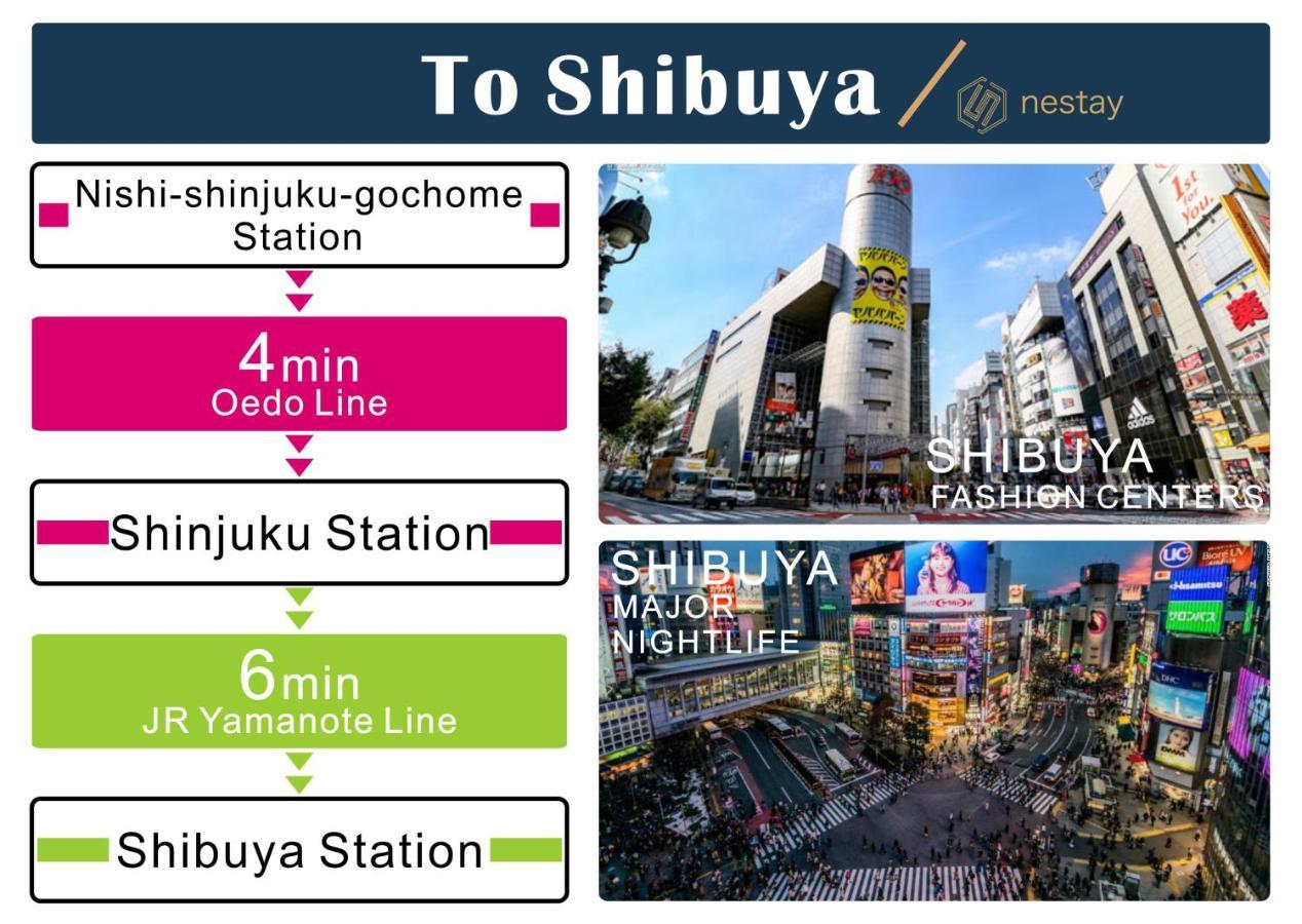 Nestay Villa Tokyo Shinjuku Eksteriør bilde